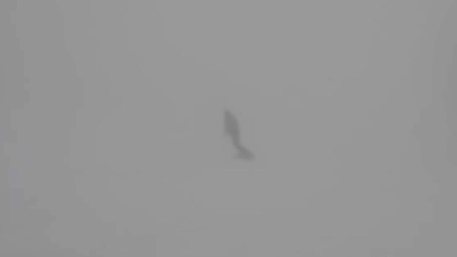 Сильная облачность с отсутствием видимости на горнолыжном курорте в Сочи попала на видео