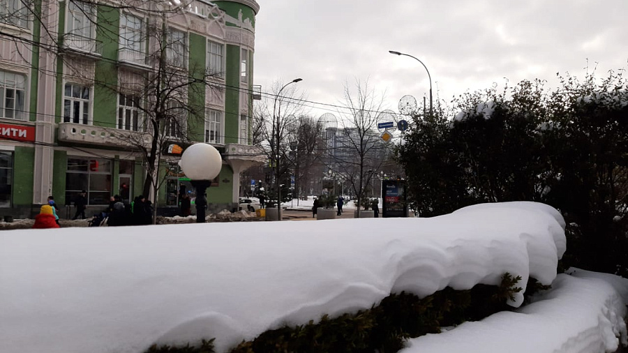В Краснодаре и крае в середине недели ожидается усиление морозов, местами до -15°С