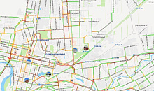 Краснодар утонул в 10-балльных пробках из-за дождя вечером 12 декабря