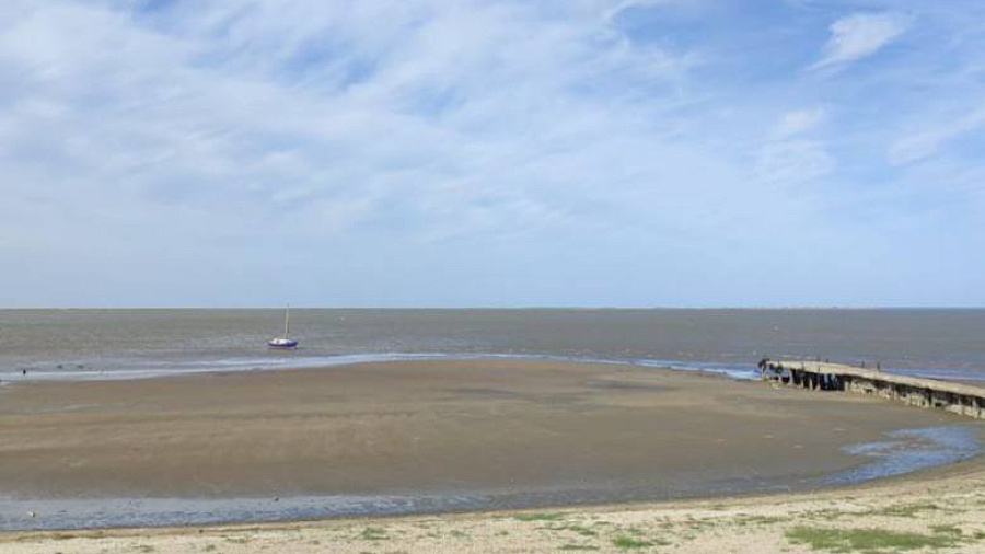 Азовское море аномально обмелело из-за ветрового сгона