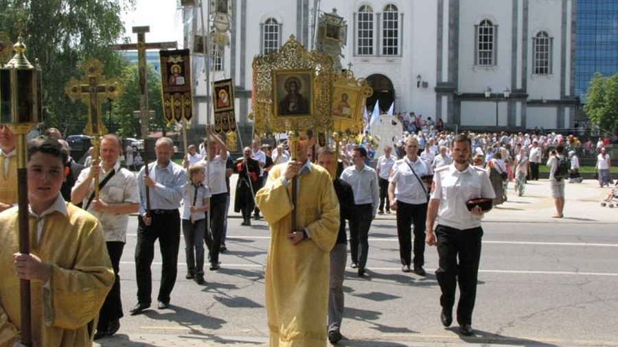 В Краснодаре в Вербное воскресенье пройдет крестный ход