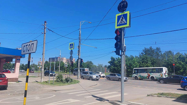 В Краснодаре изменили движение у стройки подземного перехода на Дзержинского