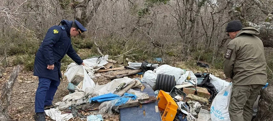 Свалки отходов нашли в заповеднике «Утриш» на Кубани
