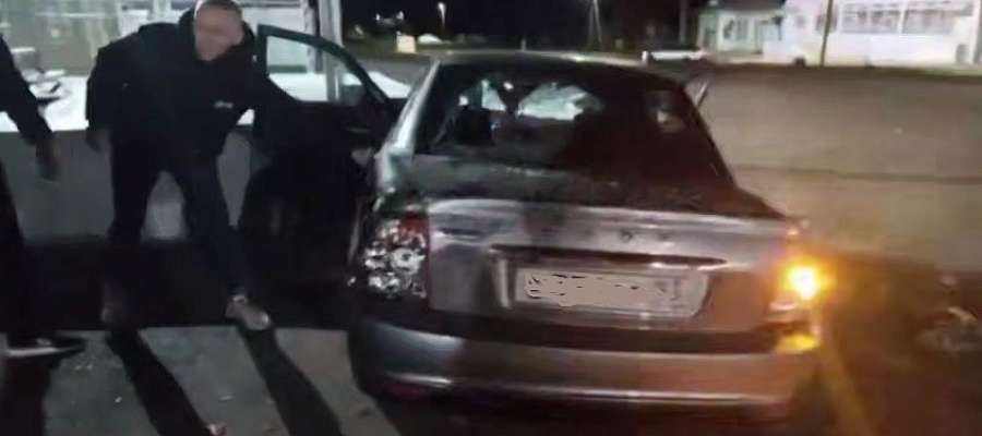 На Кубани толпа избила водителя «Лады», влетевшего в пешеходов