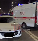 В Краснодаре произошло ДТП с участием скорой, есть пострадавшая