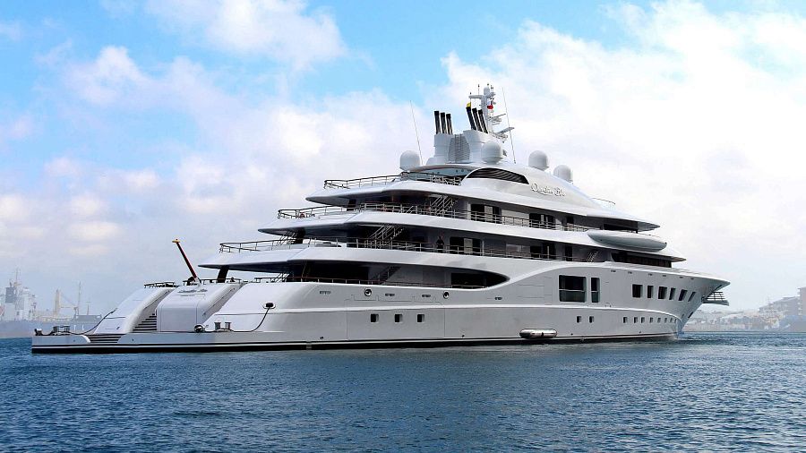 Яхта Сергея Галицкого за 250 млн долларов заняла 2 место по размерам на выставке в Монако