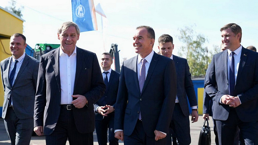 Губернатор Краснодарского края Вениамин Кондратьев посетил крупнейшее промышленное предприятие в Беларуси