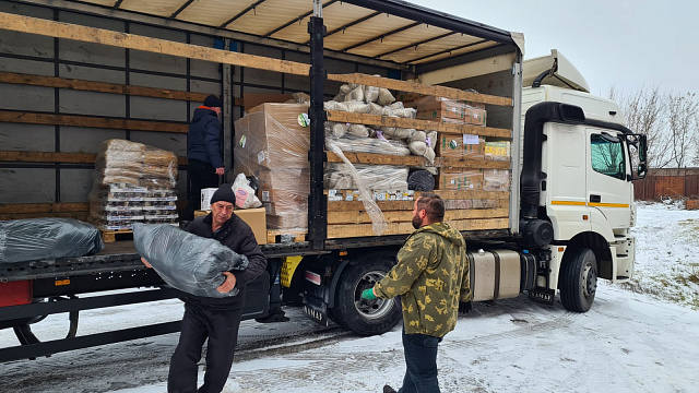 Благотворительный фонд «Новая Кубань» доставил гуманитарный груз в Белгородскую область