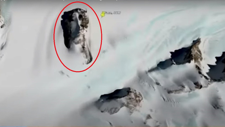 Уфологи обнаружили НЛО в Антарктиде с помощью Google Maps