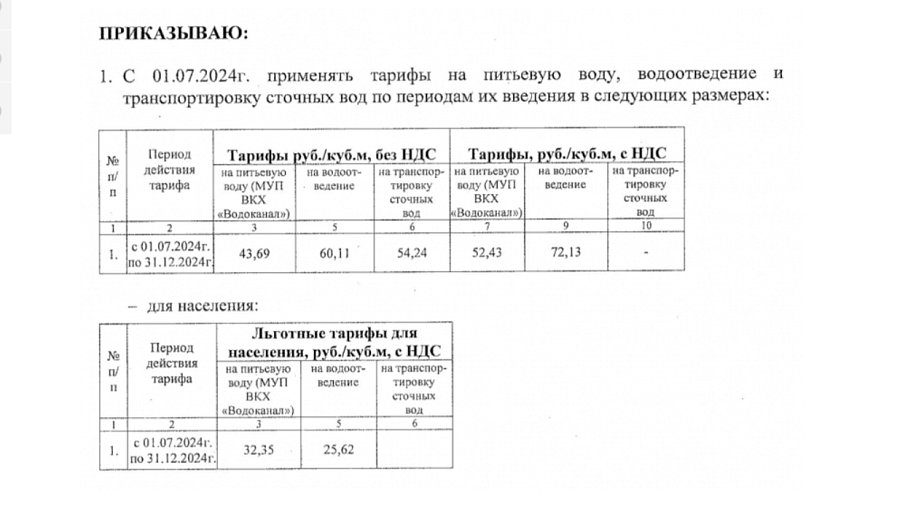 В Краснодаре тарифы на питьевую воду резко увеличатся с наступлением июля 