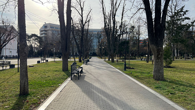 В Краснодаре и крае в середине рабочей недели погода приготовила облачный день с осадками, туманом и дневным теплом до +10°С.