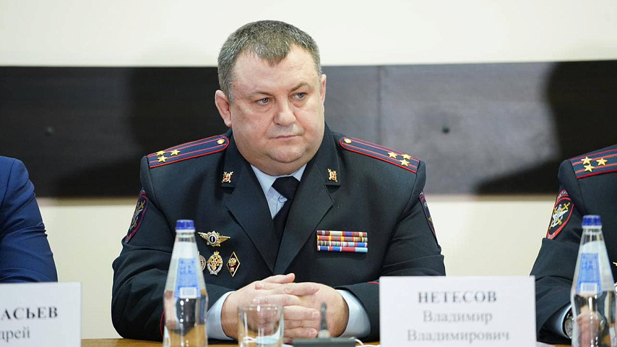В Сочи новым начальником транспортной полиции назначен Владимир Нетесов