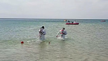 920 мешков мазута подняли с морского дна у берегов Анапы за неделю