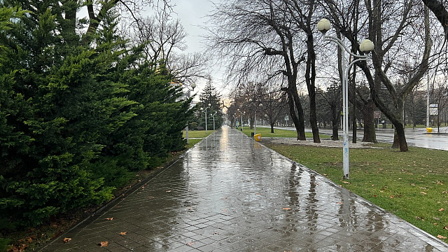 В Краснодаре и крае в середине рабочей недели погода возьмет курс на тепло и дожди с ветром до 20 м/с