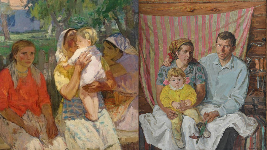 В Краснодаре начала работать выставка живописи «В кругу семьи»