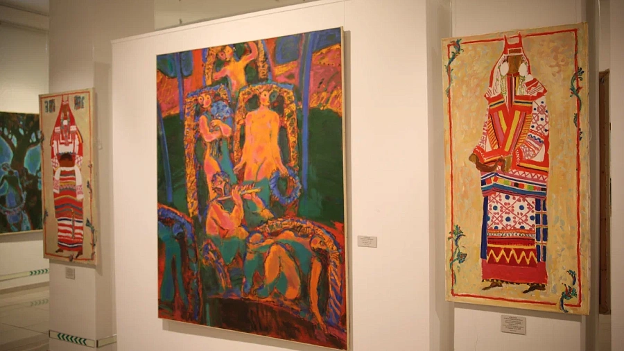 В Краснодаре открылась выставка живописи и графики «Мир дому нашему»