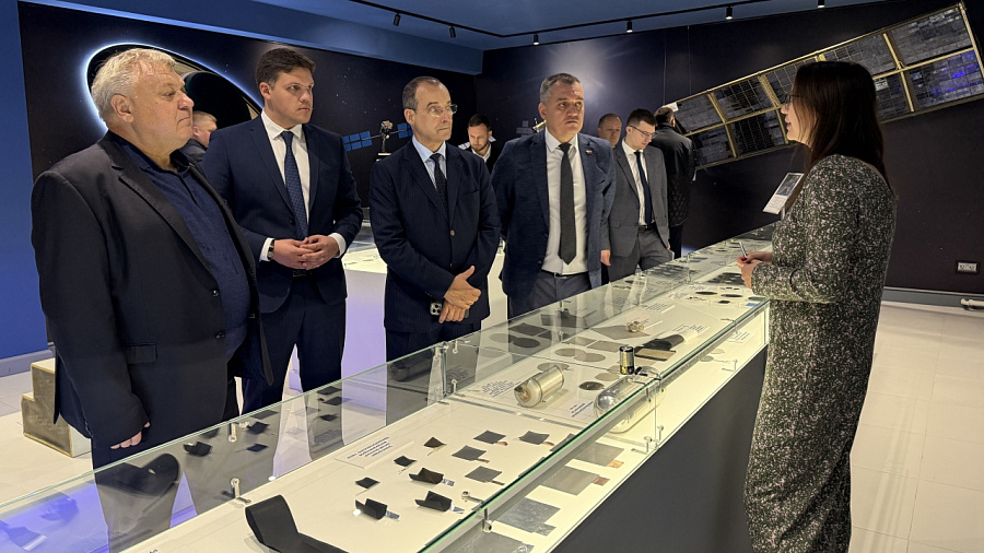 Председатель ЗСК ознакомился с производством завода «Сатурн» в Краснодаре