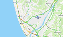 Дождь спровоцировал транспортный коллапс в Адлерском районе Сочи