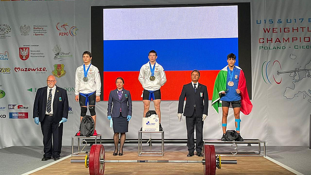 Тяжелоатлеты из Краснодарского края выиграли 5 золотых медалей на Первенстве Европы