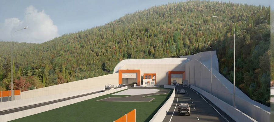 Строительство двух самых длинных тоннелей России на обходе Адлера одобрено Главгосэкспертизой