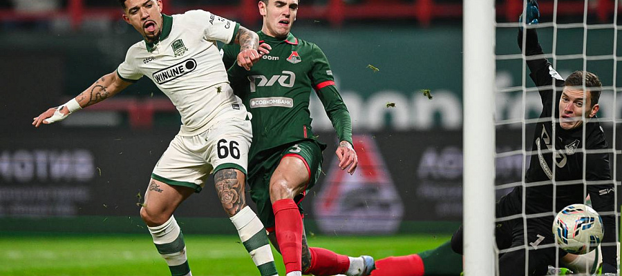 «Краснодар» сыграл с «Локомотивом» вничью и закрепился на первом месте в РПЛ