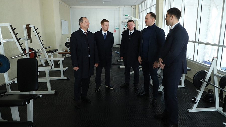 Председатель ЗСК Юрий Бурлачко посетил Динской район с рабочим визитом