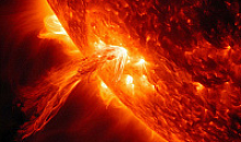 Солнечный ветер пришёл раньше срока: 13 марта Земля встретила сильную магнитную бурю