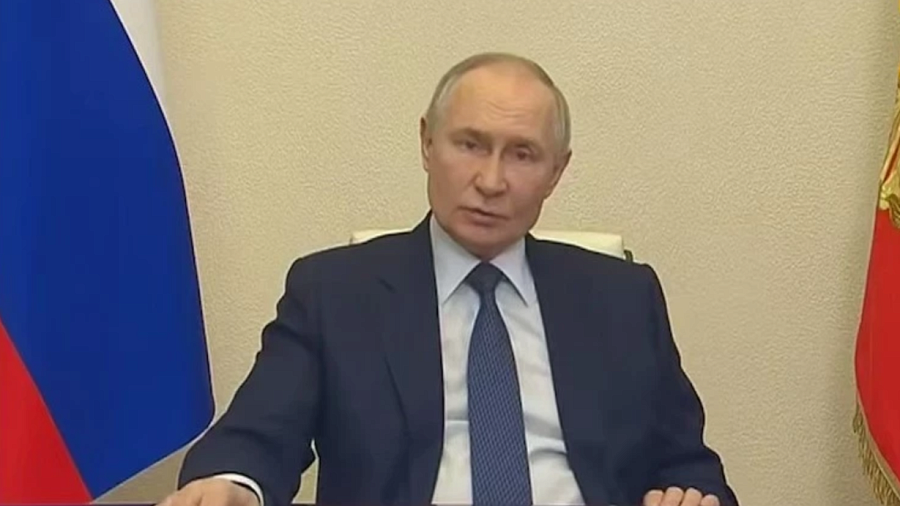 Путин поручил оценить возможности использования российской техники для ликвидации последствий разлива мазута 