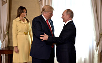 Дональд Трамп передал Владимиру Путину письмо от своей жены Мелании