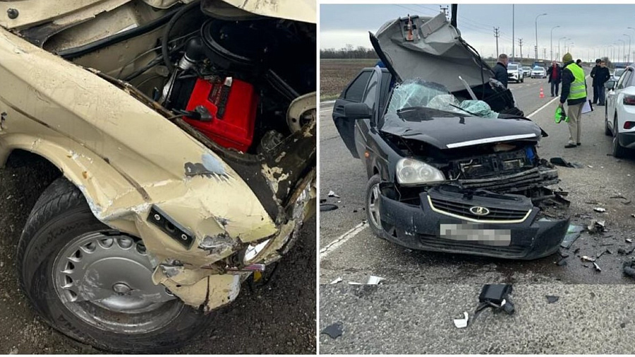 Жители Краснодарского края погибли в массовой аварии на трассе в Адыгее