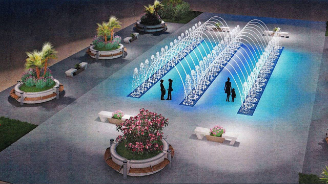 500 метров комфорта. В Сочи началось строительство нового пляжа и уникального фонтана