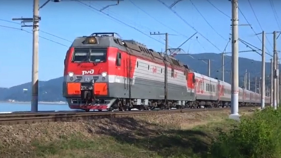 РЖД запускает дополнительный поезд из Ростова в Адлер