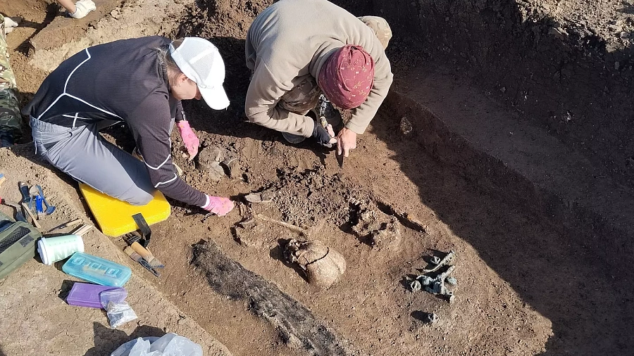 Археологи из Петербурга обнаружили древние памятники во время раскопок на Кубани 