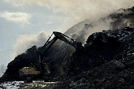 Тление на свалке Новороссийска сократилось до 110 кв. метров