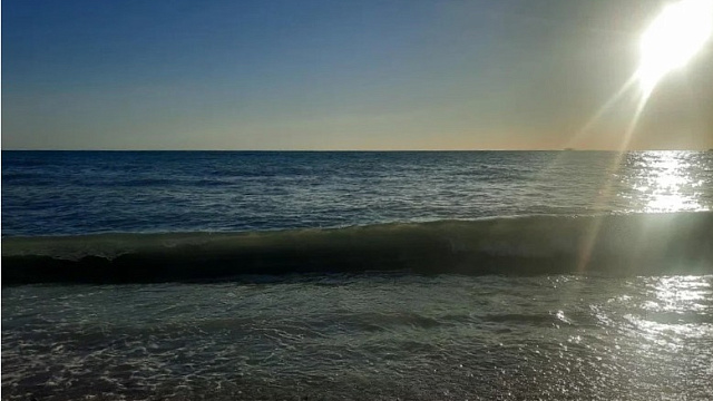 Черное море у берегов Кубани прогрелось до +11 градусов