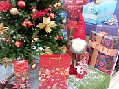 Платановая аллея Геленджика преобразилась в новогоднюю ярмарку 