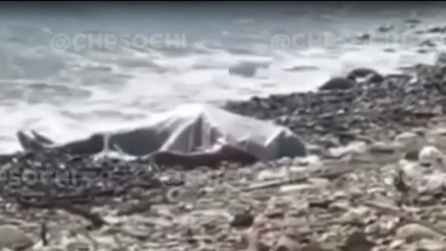 В Сочи на берегу моря обнаружили труп мужчины