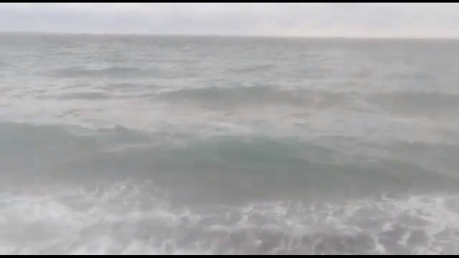 Жители Новороссийска сняли на видео разлив нефтепродуктов в море