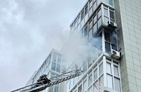 В Анапе посреди дня сгорела квартира 