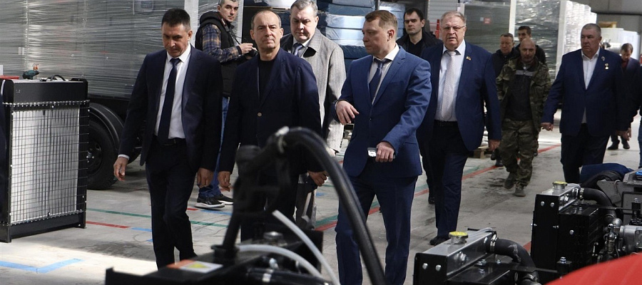 Юрий Бурлачко провел рабочий день в Красноармейском районе