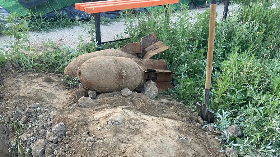 Опасная находка: четыре авиабомбы времен ВОВ обезврежены в Славянске-на-Кубани