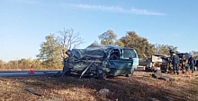 В Павловском районе двое человек погибли в лобовом ДТП 