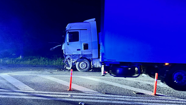В Успенском районе авария с грузовиком прервала жизни двоих человек