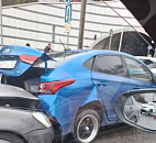 В Сочи 4 машины столкнулись в тоннеле дублера Курортного проспекта